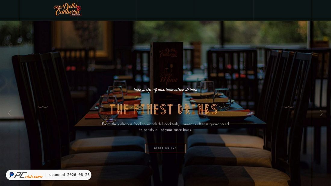 Screenshot of delhitocanberra.com.au