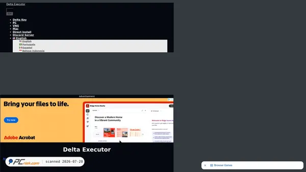 delta-executor.com screenshot