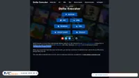 Captura de ecrã de delta-executor.com