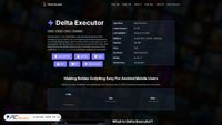 delta-executor.org screenshot