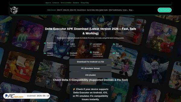 deltaexecotr.com screenshot