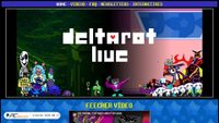 Zrzut ekranu deltarot.neocities.org