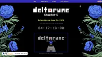 deltarune.com screenshot