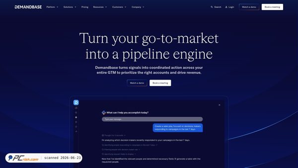 demandbase.com screenshot