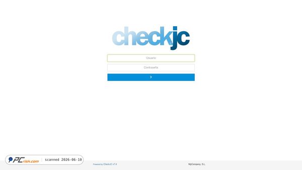 demo.checkjc.com screenshot