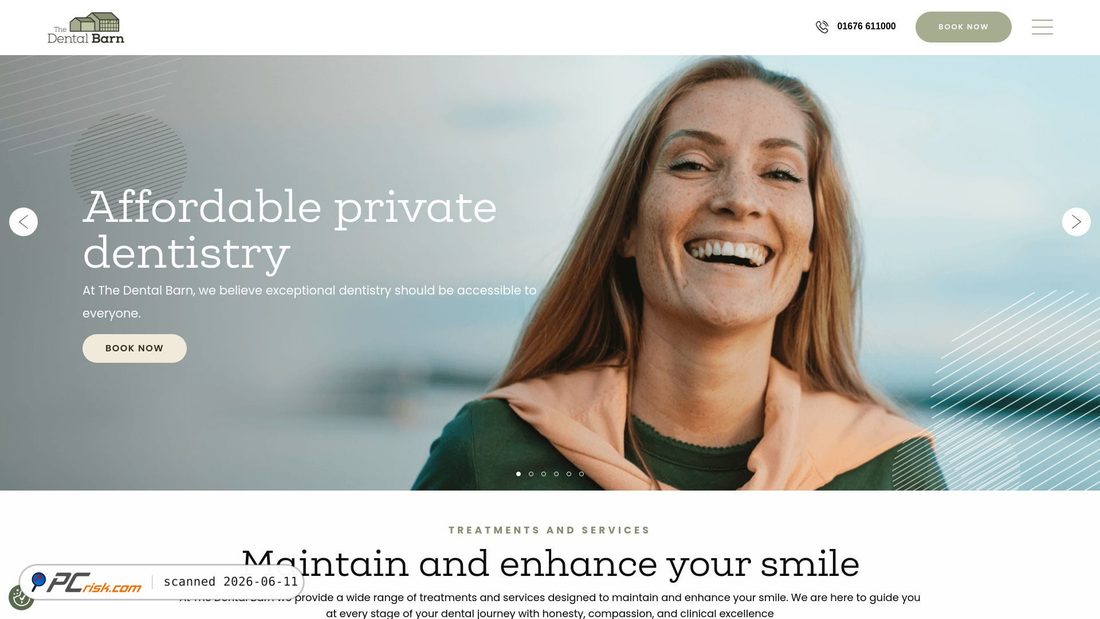 Screenshot of dentalbarn.co.uk