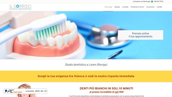 dentista-loreo.it screenshot