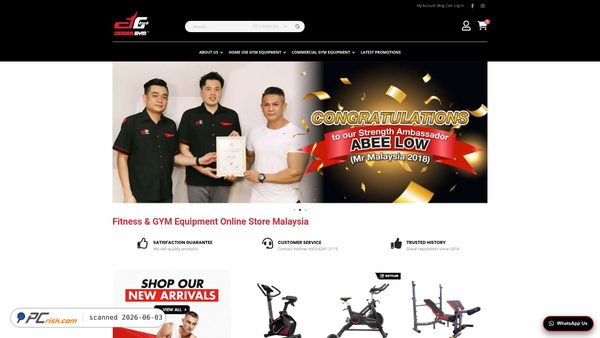 desiregym.com screenshot