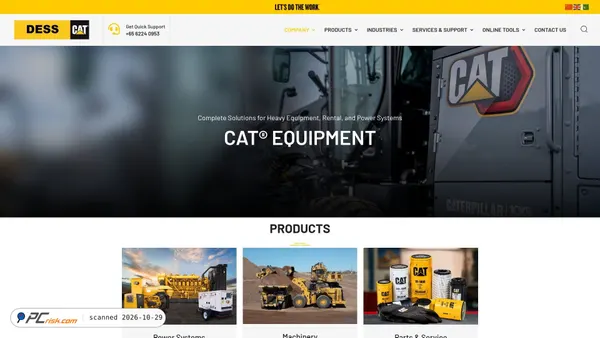 desscat.com Screenshot