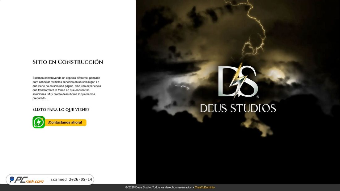 Screenshot of deustudios.com