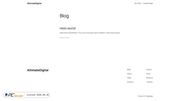 dev.altimatedigital.com screenshot