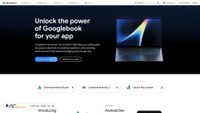 Captura de ecrã de developer.android.com