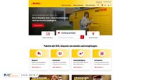 dhl.de screenshot