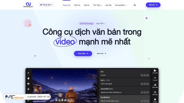 dichtudong.com screenshot