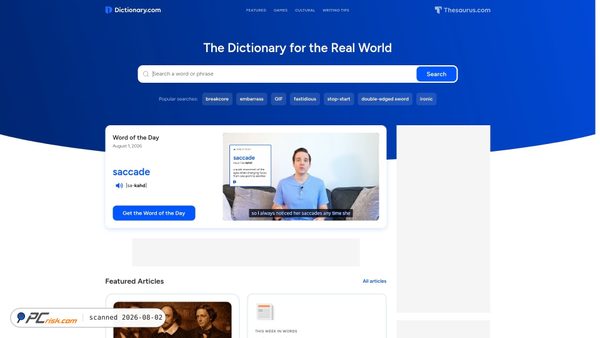 dictionary.com screenshot