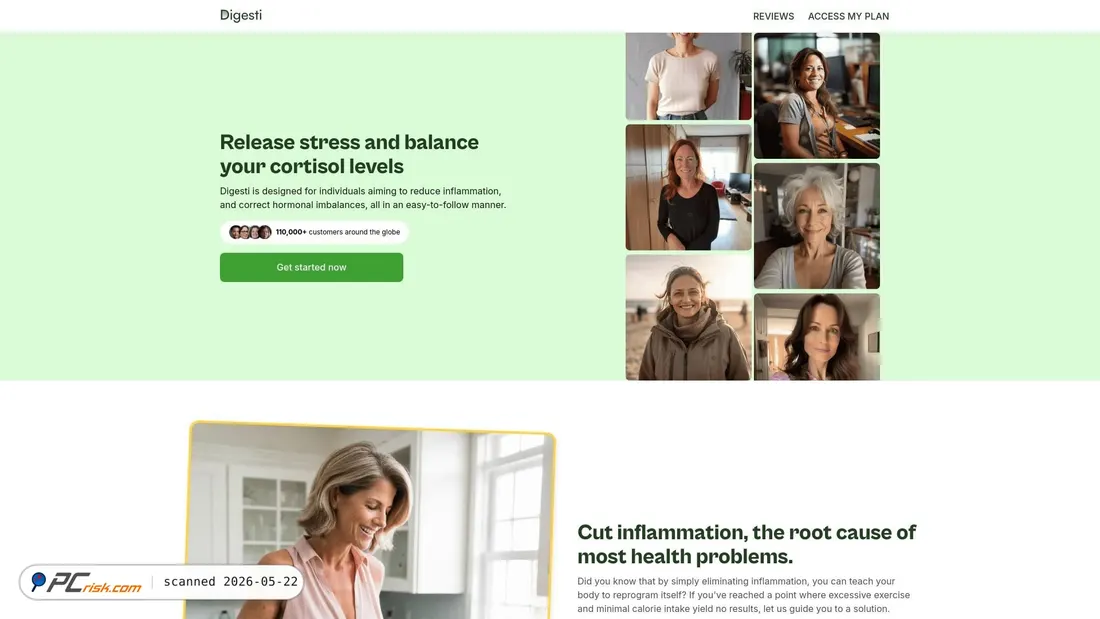 Screenshot of digestiplan.com