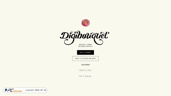 digibouquet.vercel.app screenshot