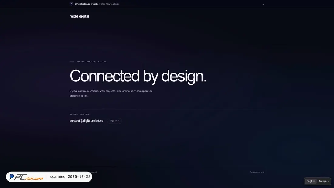 Screenshot of digital.reidd.ca