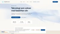 digitalcloud.no screenshot