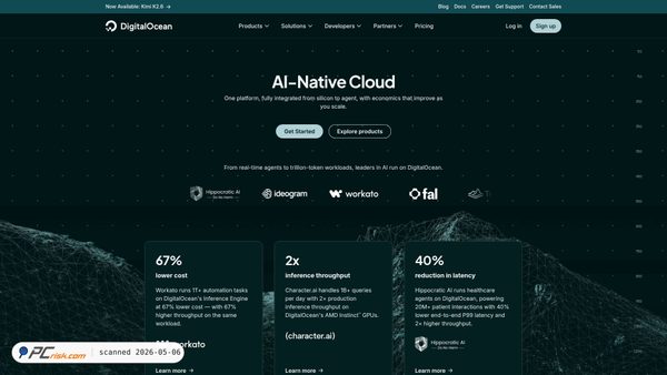 digitalocean.com screenshot