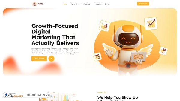 digitalwingzz.in screenshot