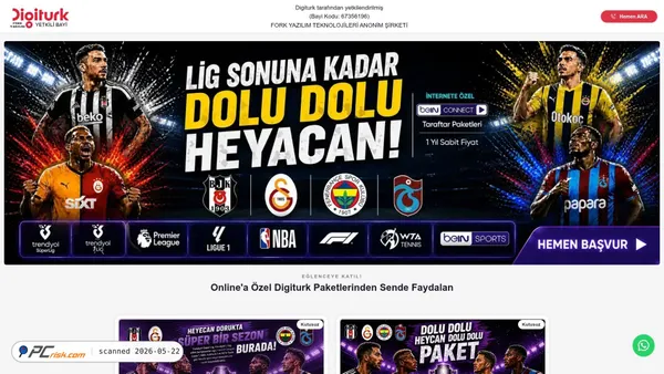 digiturkislem.com screenshot