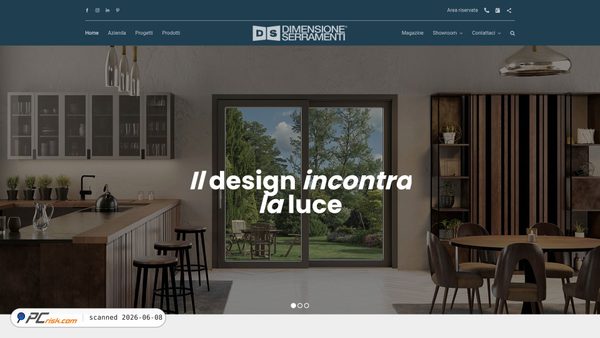 dimensioneserramenti.com screenshot