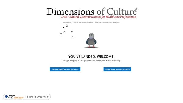 dimensionsofculture.com screenshot