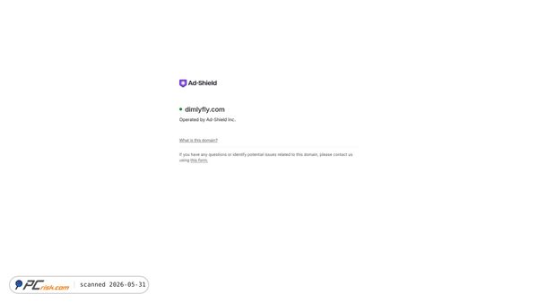 dimlyfly.com screenshot