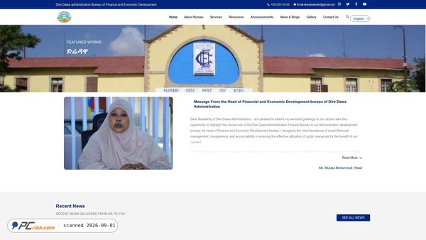 direbofed.gov.et Screenshot