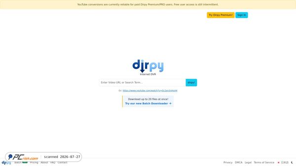 dirpy.com screenshot