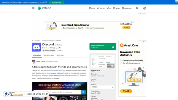 discord.en.softonic.com screenshot