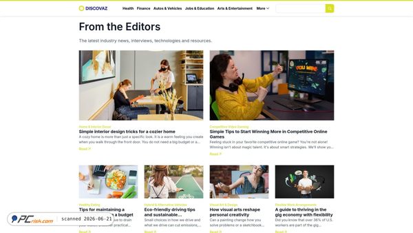 discovaz.com screenshot