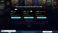 Zrzut ekranu disneyplus.com