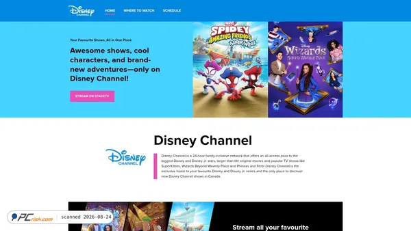 disneyxd.ca screenshot