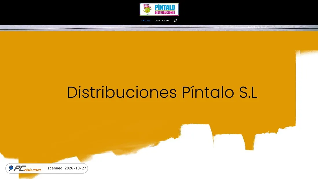 Captura de pantalla de distribucionespintalo.com