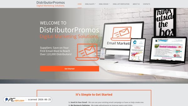 distributorpromos.com screenshot