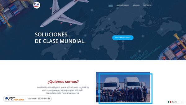 djaglobal.us screenshot
