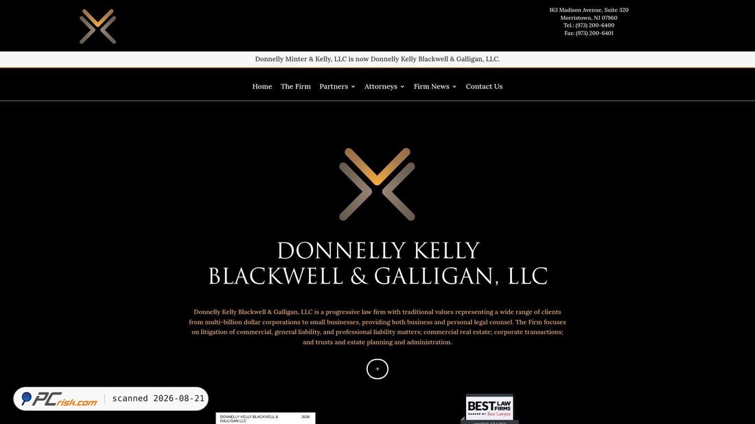 Screenshot van dkbglaw.com