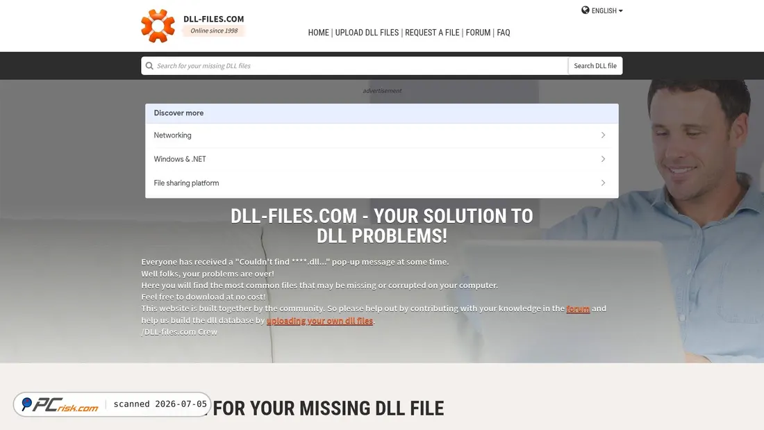 Screenshot of dll-files.com