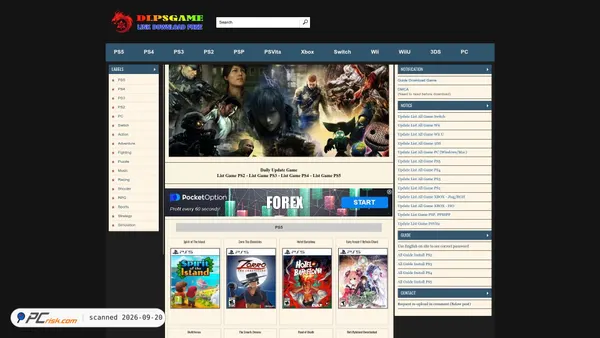 Screenshot van dlpsgame.com