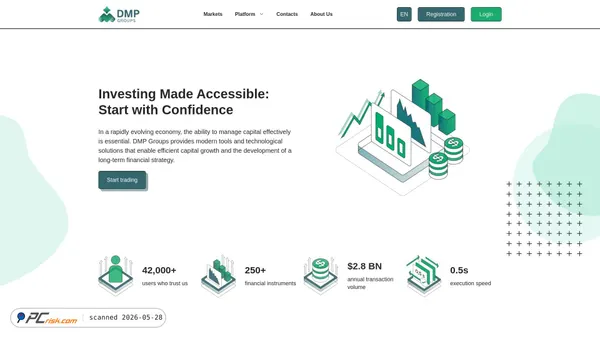 dmpgroups.com screenshot