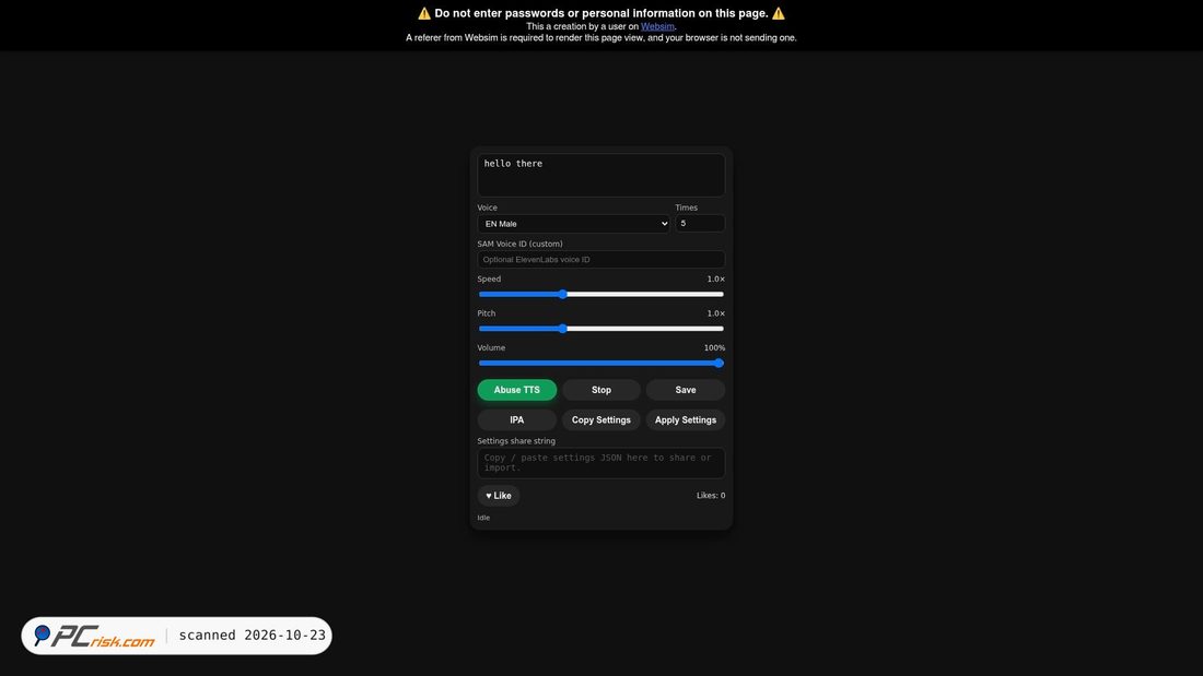 Screenshot di dn_lwon__2s7vv4hnfda.c.websim.com