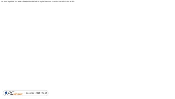 dns.quad9.net screenshot