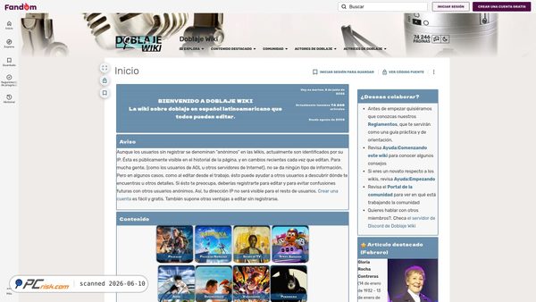 doblaje.fandom.com screenshot