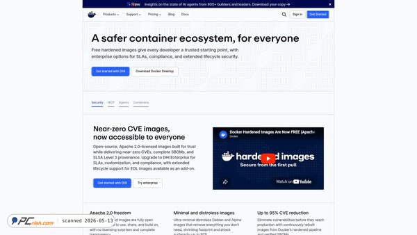 docker.io screenshot