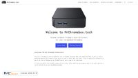 Captura de ecrã de docs.mrchromebox.tech