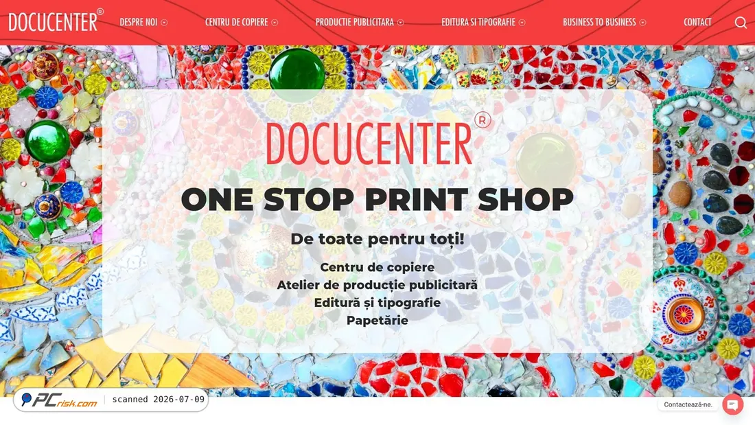 Screenshot of docucenter.ro