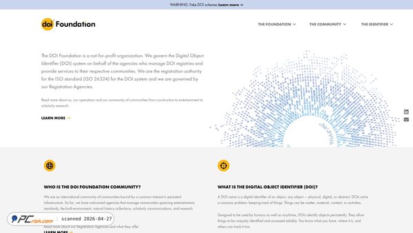 doi.org screenshot