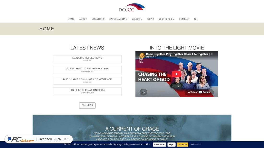 Screenshot of dojcommunity.com